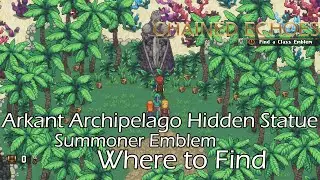 Chained Echoes - Where to Find the Arkant Archipelago Hidden Statue (Summoner Class Emblem)