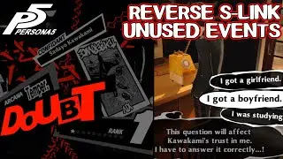 Unused Doubt Confidant Mechanic - Persona 5