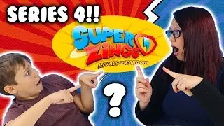 Superzings Series 4 Reveal & Issue 4 Magazine