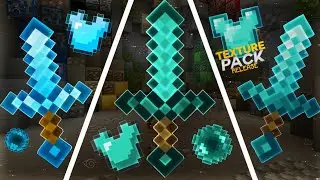 TOP 3 BEST 16x DEFAULT EDIT PvP  TEXTURE PACKS  FOR MCPE/MCBE (FPS BOOST)