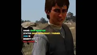 The Evolution Of Jack Marston #shorts #rdr #rdr2 #reddeadredemption #ps5 #gaming