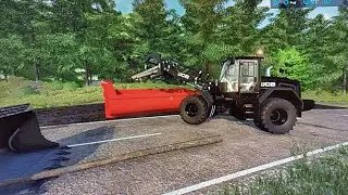 Container transport/loading & storing logs/government work |Garden Service/Lawn Care |Fs22 |Ps5