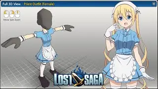 [FREE] Kaho Hinata - Blend S | Lost Saga Gear Design Anime