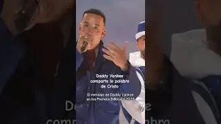 Mensaje de Daddy Yankee de Jesucristo en los Premios Billboard. @DaddyYankee  #cristo #jesus