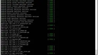 4x Time Lapse of OpenStack Mitaka Installation All In One