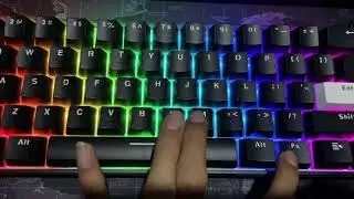 Review Keyboard Mechanical Maxfit 61 Frost Wireless