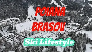 ⛷️Skiing in Poiana Brasov Romania | Cinematic 4K Experience✨