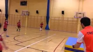 Akademia Piłkarska Bambinis- Trening przewrotki