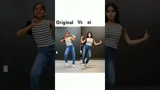 tauba tauba song dance Original vs ai #tmt #dance #tmtian #tmtstudioindia #trending #explore #shorts