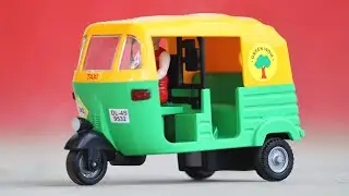 Auto Rickshaw Toy Undoxing |Remote Control Auto Rickshaw Unboxing & Testing || @ ST Hscks