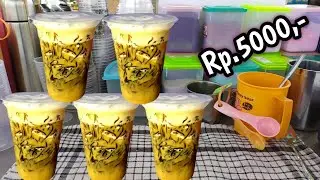 Es cappucino cincau 5000an || ide usaha modal kecil menjanjikan