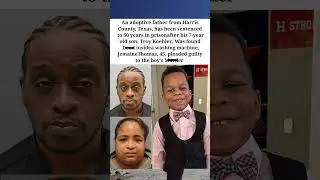 An adoptive father from Harris County, Texas, has been sentenced to 50 years #shorts #usa