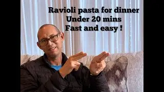 Ravioli Pasta Dinner under 20 minutes1001