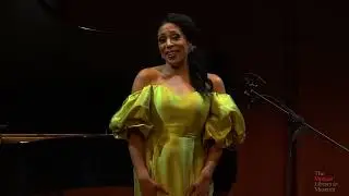 “The Satin Dress” by Ricky Ian Gordon. Candice Hoyes, soprano in recital at Morgan Library (2025)