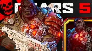 GEARS 5 Characters Gameplay - BLOOD RED SPEAKER Character Skin Multiplayer Gameplay!