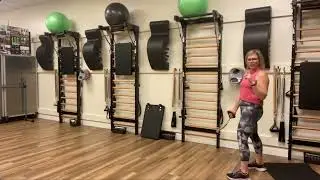 Cross body pull on the Fuse Ladder Wall Unit