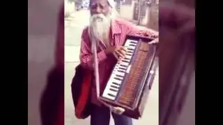 Awesome Harmonium Play Old Man