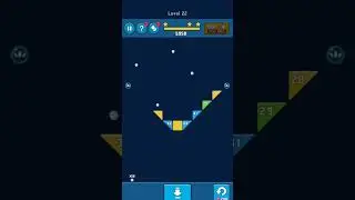 BRICKS VS BALLS BREAKER | LEVEL 22 #shorts