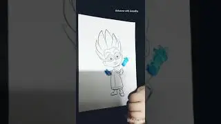 PJ masks villains drawing video/ kids drawing video/ how to draw PJ masks drawing