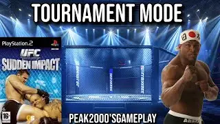 Playing UFC Sudden Impact IN 2024 | Tournament Mode Longplay | Playstation 2 Gameplay
