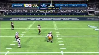 Madden 13:FISH AND BAIT EM--COWBOYS vs STEELERS--Madden 13 ONLINE GAMEPLAY