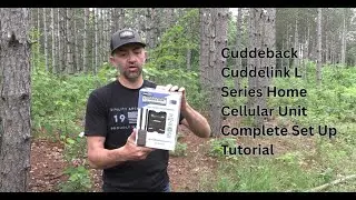 Cuddeback Cuddelink L Series Home Cellular Unit Complete Set Up Tutorial