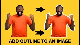 How To Add Outline To an image in CorelDraw