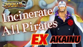 EX Akainu INCINERATES ALL! 《One Piece Bounty Rush》
