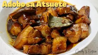 Pork Adobo sa Atsuete l Adobong Pula I Ilonggo Dish