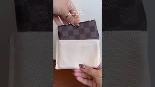 LV Key Pouch 🔑🍂✨ #luxurybeauty #louisvuitton #slg