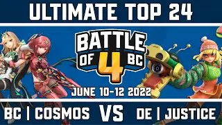 BC | Cosmos vs DE | Justice - Ultimate Singles Top 24 - Battle of BC 4