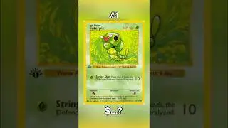 Top 10 Most Valuable Caterpie Pok&eacute;mon Cards &mdash; #10 to #1