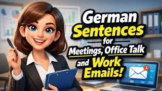 German Sentences f&uuml;r Meetings, B&uuml;rogespr&auml;che & Arbeits-E-Mails