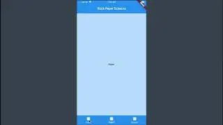 Demo of the Flutter rock paper scissor app