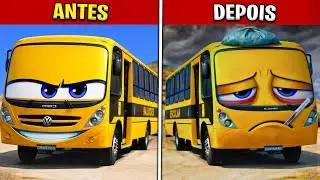 O ONIBUS FALANTE FICOU DOENTE 🥲!!! GTA 