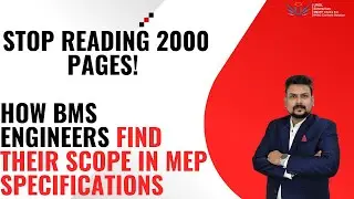 Stop Reading 2000 Pages!  How BMS Engineers Find Their Scope in MEP Specifications