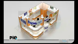 Mod&uuml;ler Fuar Stand Tasarımları Pie Tasarım