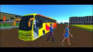Indian Uphill Bus Game 3D| Android Games| Mobile Game| Bus Simulator Game| Gameplay