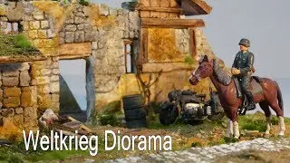 Weltkrieg Diorama Modellbau Bauanleitung