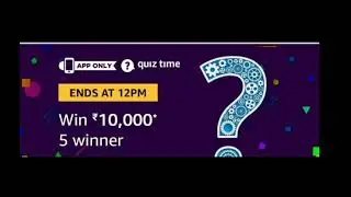 Amazon quiz answer added 23 may 2019