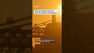 Heat alert advisories are in place for millions of Americans