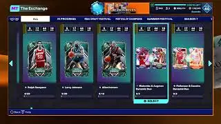 NBA 2K25 - как взять Мутомбо 99ур и Казинса 100ур. из Exchange Festival