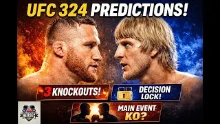 UFC 324 Predictions: Gaethje vs Pimblett KO | Full Card Picks & Betting Breakdown