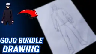 Free Fire Anime Gojo Bundle Drawing 💀 Free Fire Drawing#viralvideo #trending #youtubevideo 