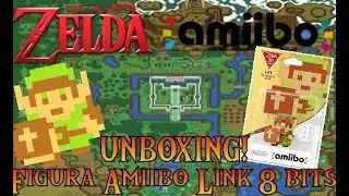 &iexcl;UNBOXING DE AMIIBO DE LINK 8 BITS DE THE LEGEND OF ZELDA! | &iexcl;MUCHAS GRACIAS TALLER GAMER! #Amiibo