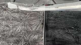 Transforma tus cristales en arte 3D la clave esta en  el negro. Español/ Inglish