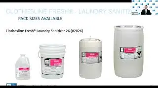 Johnston with Spartan Chemical on Laundry Sanitizer -  Webinar - 1-27-21