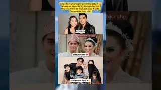 Pasangan artis yang harmonis Ricky Harun & Herfiza Novianti, Umur 38 Punya 4 anak #shorts