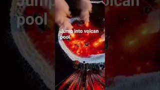 jump into volcan pool #music #speedsong