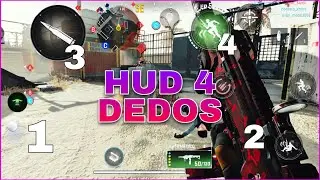 Me rendi a HUD DE 4 DEDOS - COD Warzone Mobile